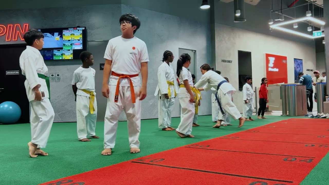 KARATE warm up ep2 #jka #fitnessfirst 