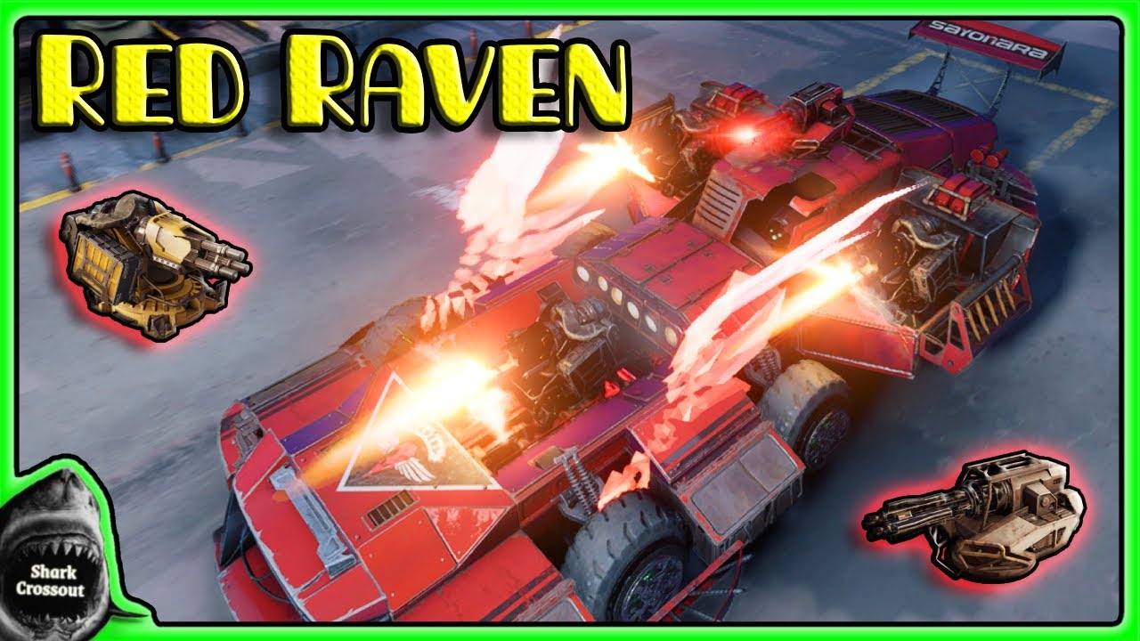 Red Raven 🐦 Arbiter + Aurora Artbuild [Crossout Gameplay ►201]