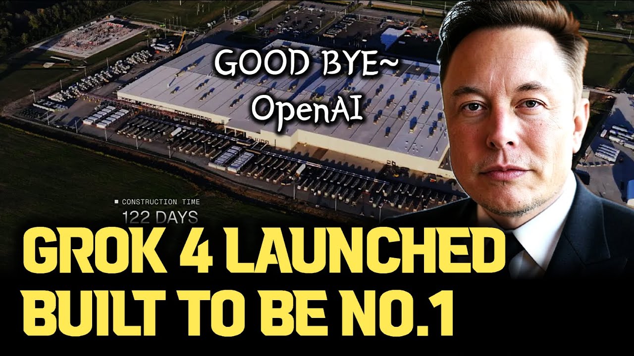 Elon Musk Goes All-In… Grok 4, the Most Powerful AI Yet | Next Goal: 1 Million GPUs