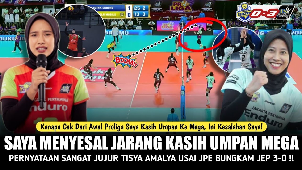 🔴HEBOH! Pengakuan Sangat Jujur Tisya Usai JPE Bekuk JEP 3-0, 