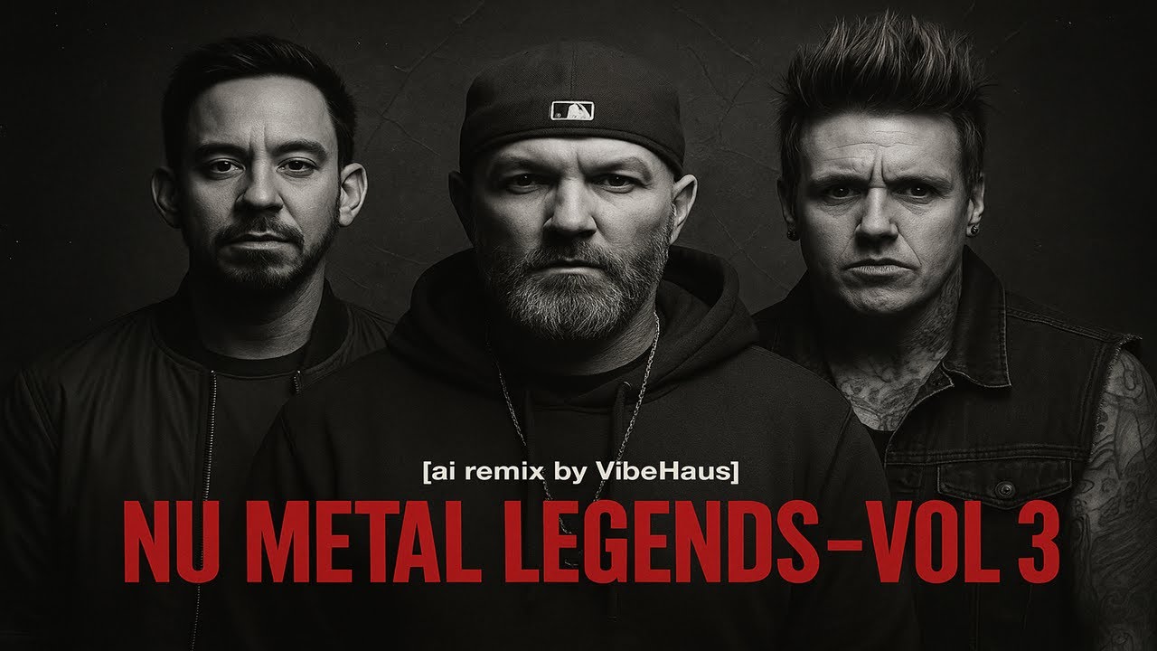 Nu Metal Legends - Vol3! Limp Bizkit, Korn, Linkin Park, Deftones, Papa Roach Inspired | AI Mix