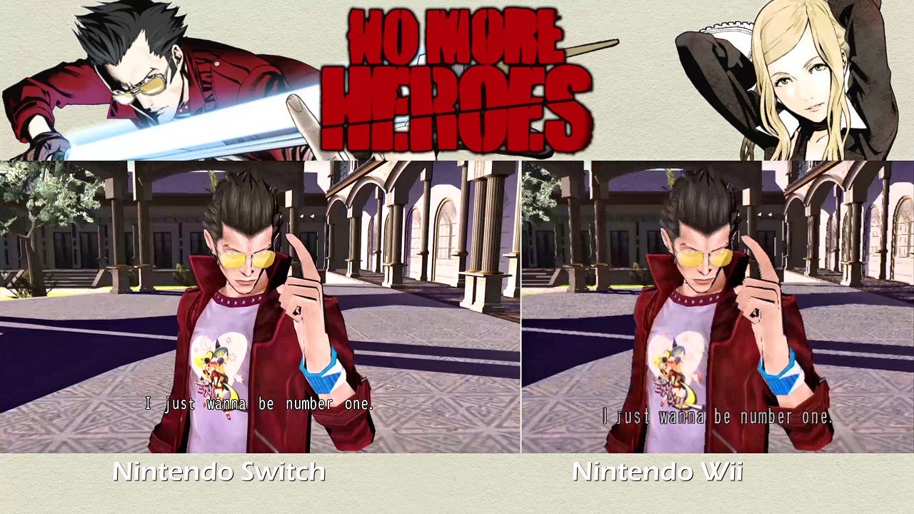 No More Heroes | Wii vs Switch