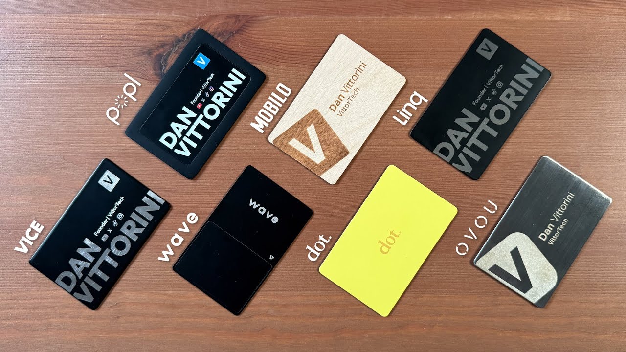 Ultimate Digital Business Card 2024 — Dot Card, Popl, OVOU, Linq, Wave, Mobilo