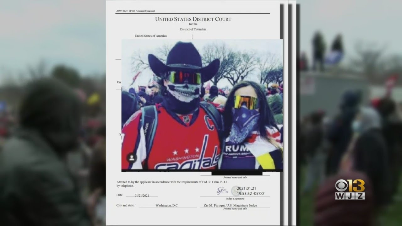 Howard County Man Arrested Monday In Connection With US Capitol Riots