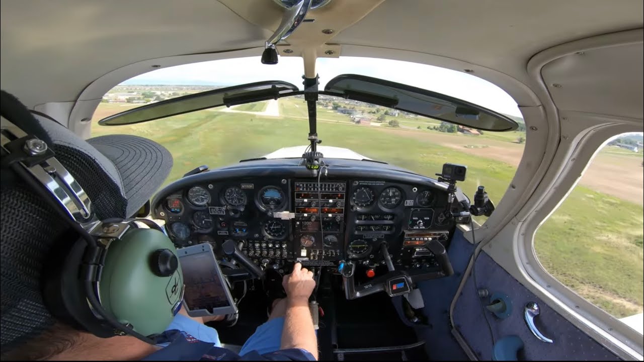Slippin' and a slidin' in a Cherokee 140 - 4th of July flight