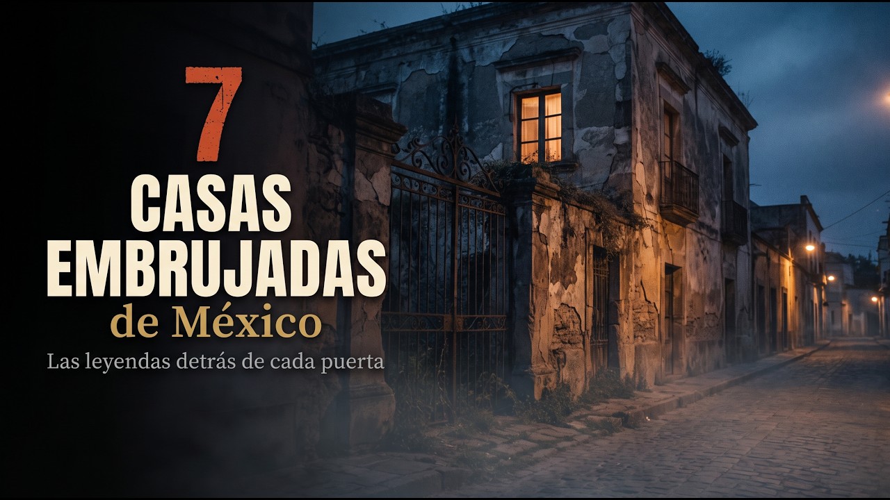 7 CASAS EMBRUJADAS de México que PUEDES VISITAR — Actividad Real