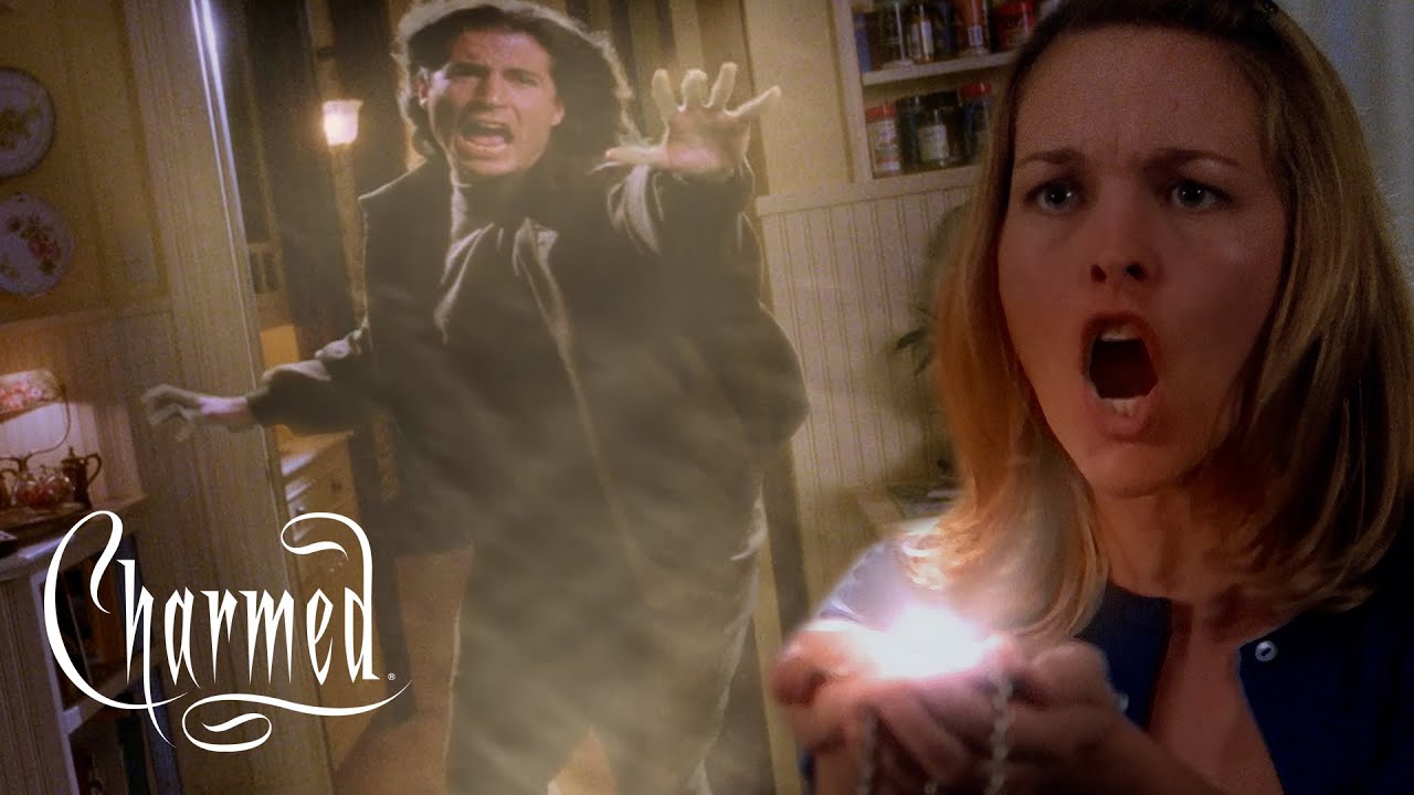 The Halliwell Sisters and Melinda Take On the Warlock  | Charmed
