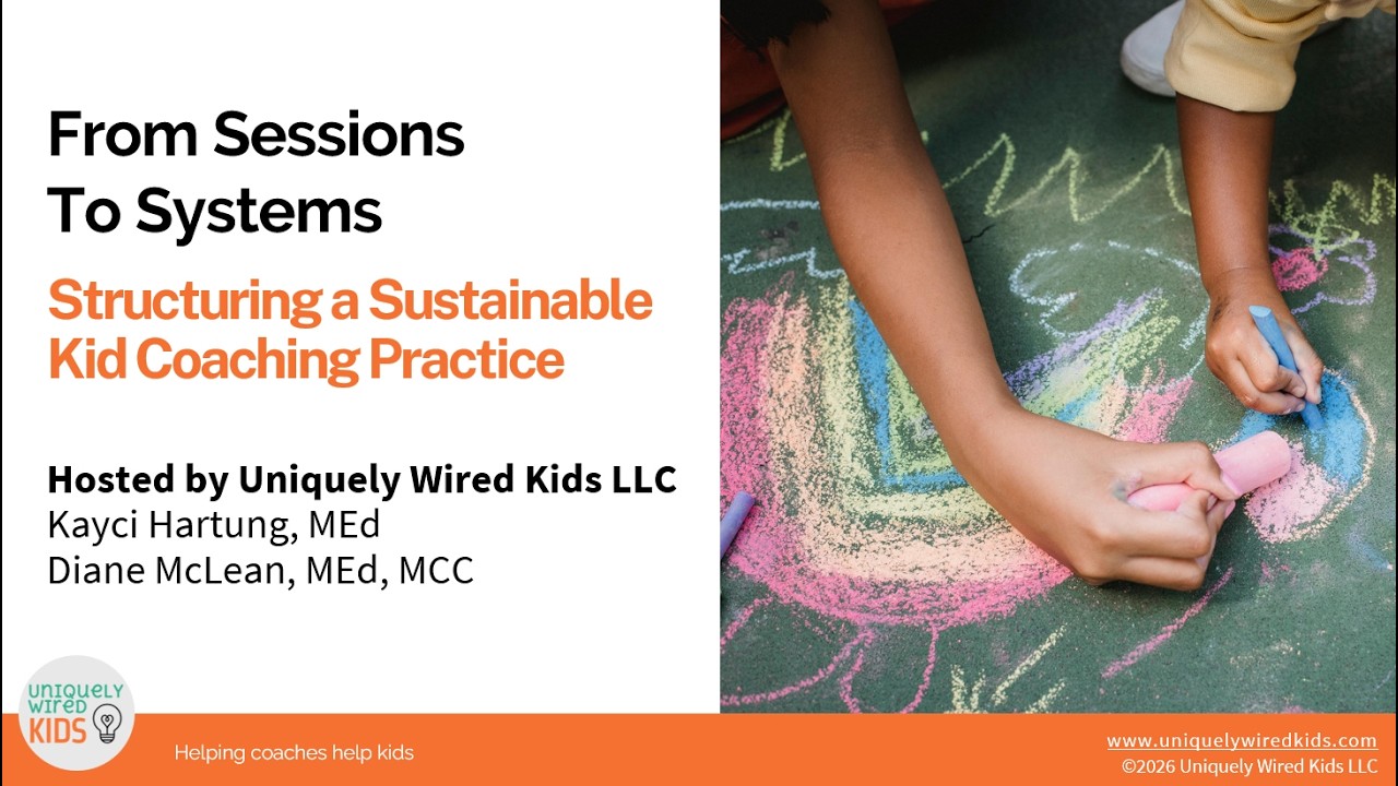 From Sessions to Systems-Structuring a Sustainable Kid Coaching Practice