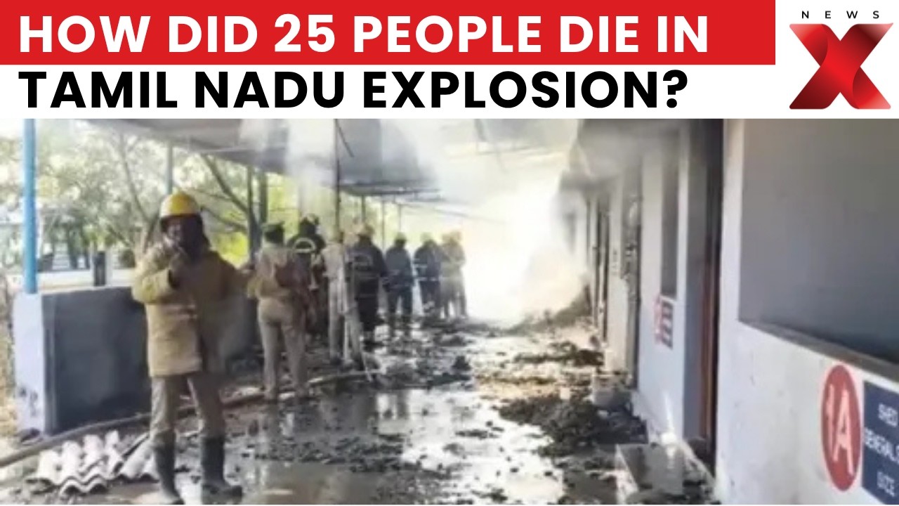 Virudhunagar Tragedy: 25 Killed in Massive Fireworks Factory Blast in Tamil Nadu | NewsX