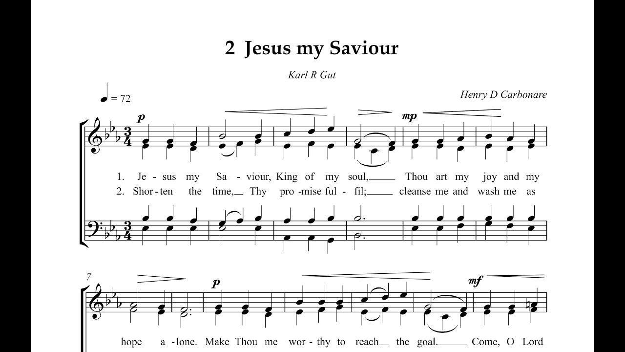 Hymn Collection 002   Jesus my Saviour