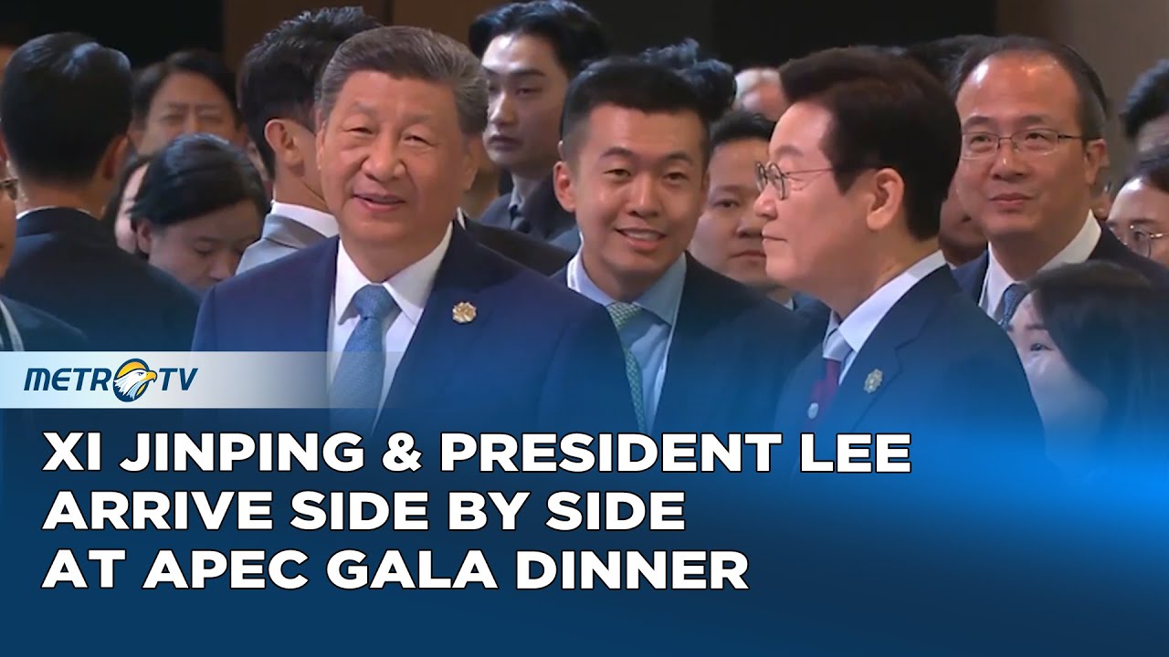 Side by Side! Xi Jinping and Lee Jae-myung Attend APEC Gala Night