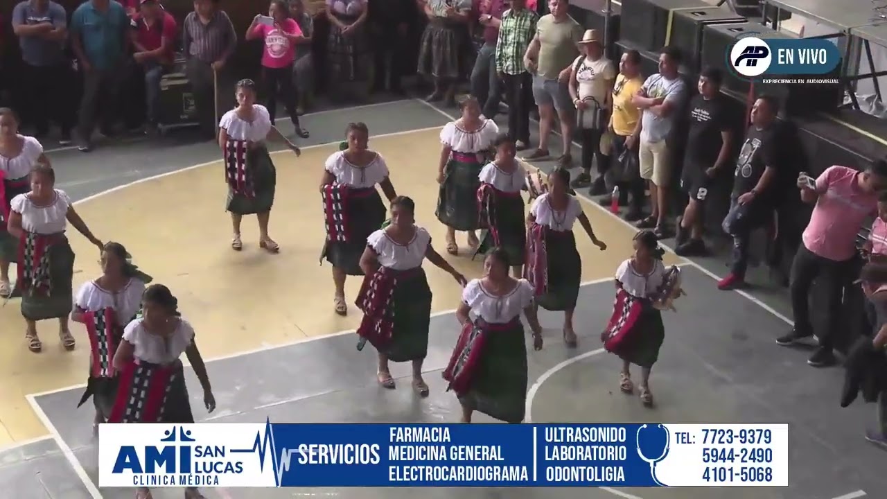 2024 - 1RA.  PRESENTACION DEL BAILE FEMENINO EN SAN PEDRO LA LAGUNA.