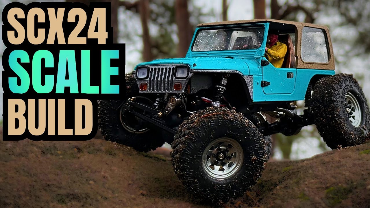 SCX24 WT Micro X Injora DREAM Build (Build and Run)
