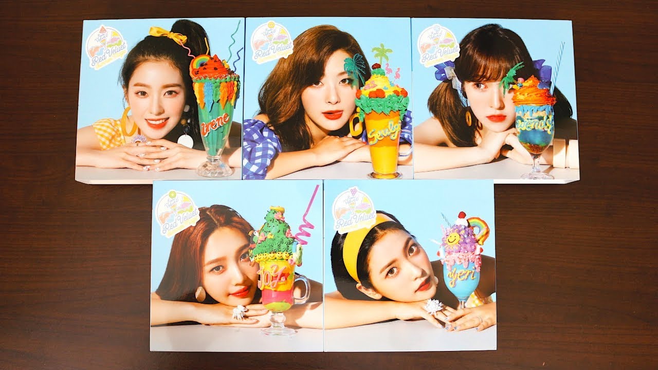 |Unboxing| Red Velvet 레드벨벳 - Summer Magic (All 5 Limited Version Covers)