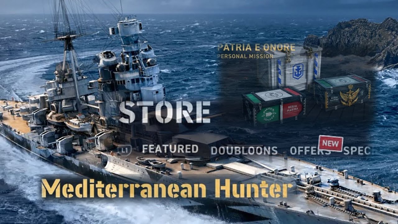 Gorizia and Patria E Onore Personal Mission - Store Items Review | World of Warships Legends
