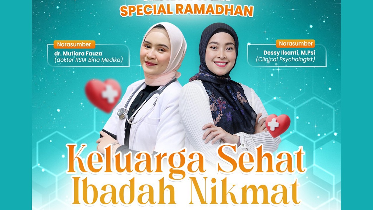 🔴[LIVE] KELUARGA SEHAT IBADAH NIKMAT | DR Mutiara Fauza & Dessy Ilsanti, M.Psi | MRBJ  2026