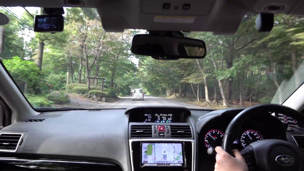 SONY Handycam FDR-AX700 車載撮影テスト (XAVC S 4K)　栃木県道17号「那須高原線」