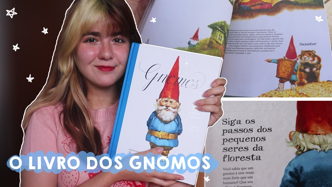 UM LIVRO SOBRE GNOMOS?? I minha primeira resenha mágica :)