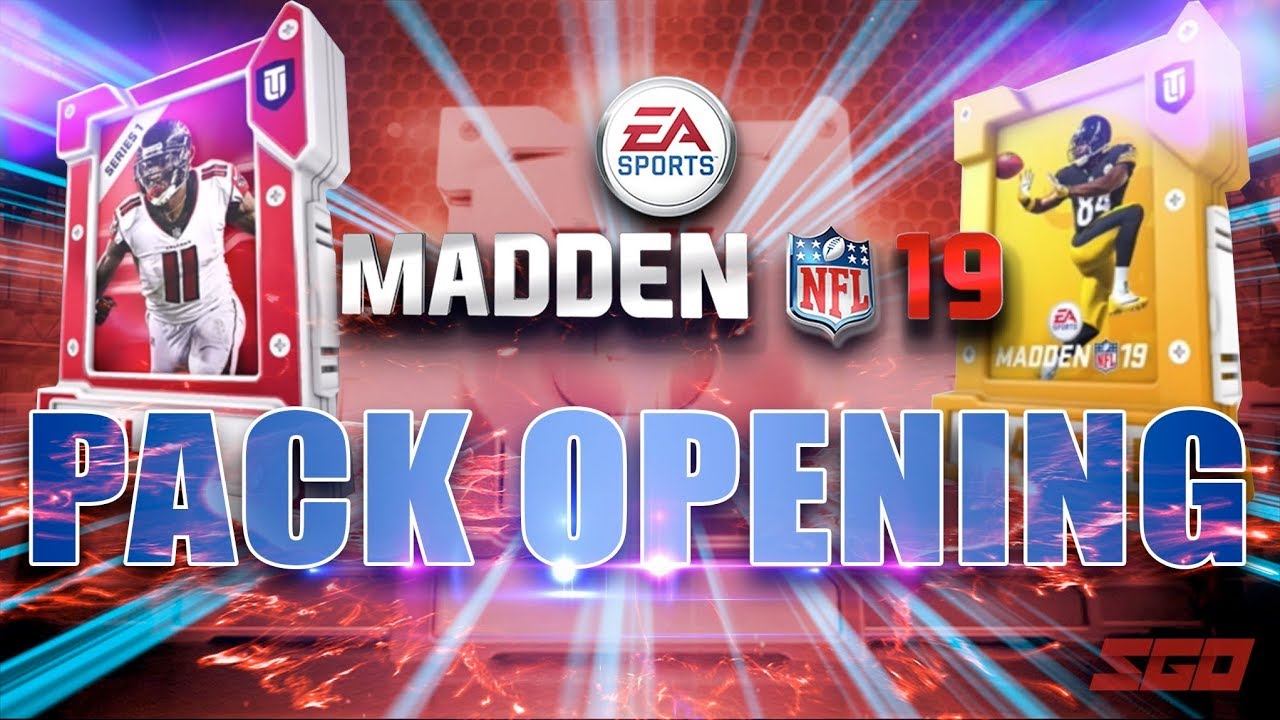 FIRST Pack Opening! Madden 19 Ultimate Team
