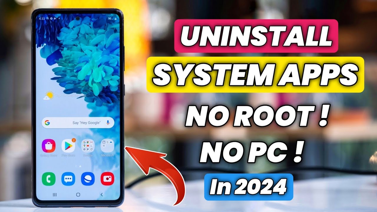 System Apps Uninstall Without Root In 2024 | How to Remove System Apps |How To Uninstall System Apps