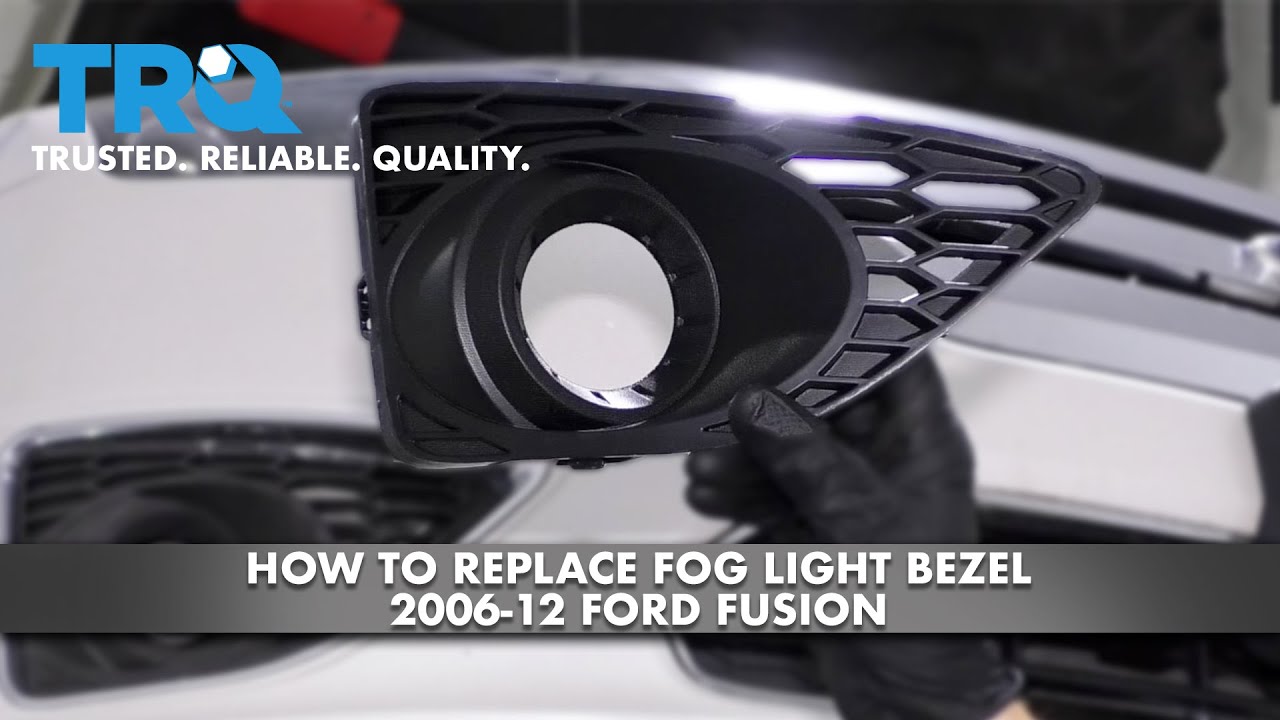 How to Replace Fog Light Bezel 2006-2012 Ford Fusion