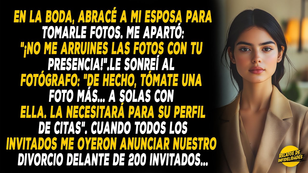 Mi Esposa: '¡no Arruines Las Fotos Con Tu Presencia!' —le Dije: '¡toma Una Para Su Perfil De Citas!'