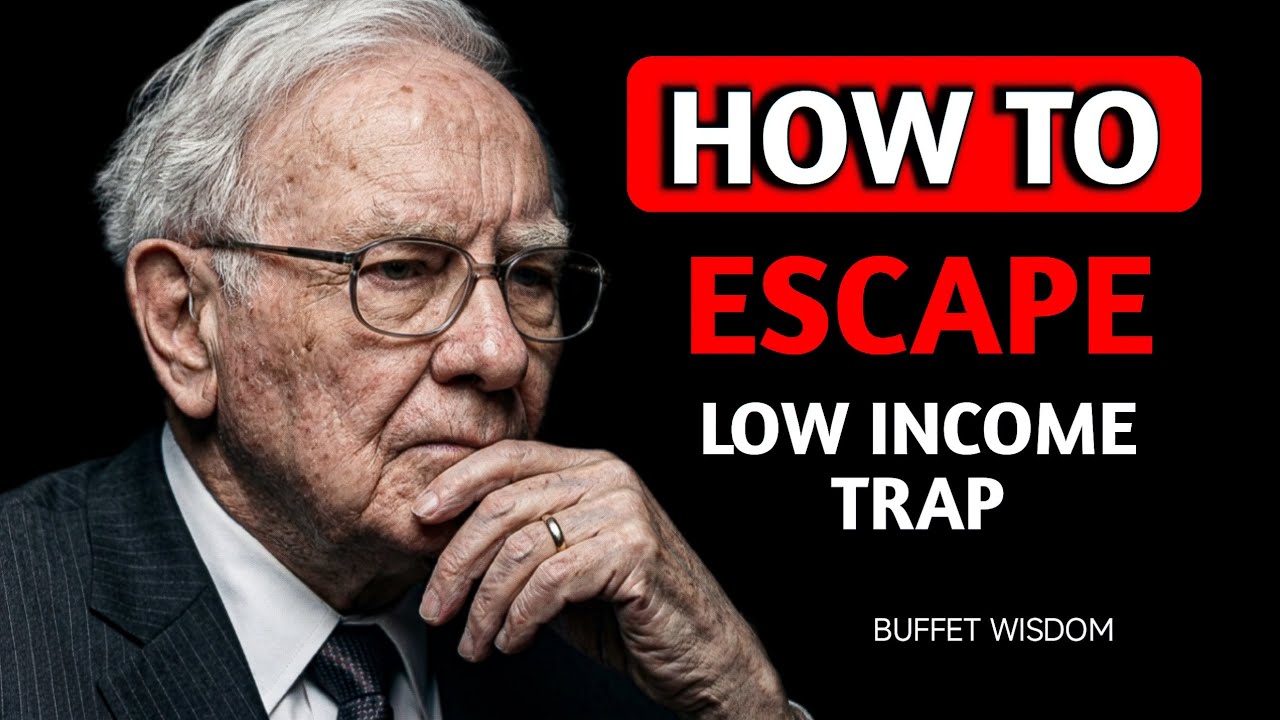 Warren Buffett: How To ESCAPE Low Income TRAP....