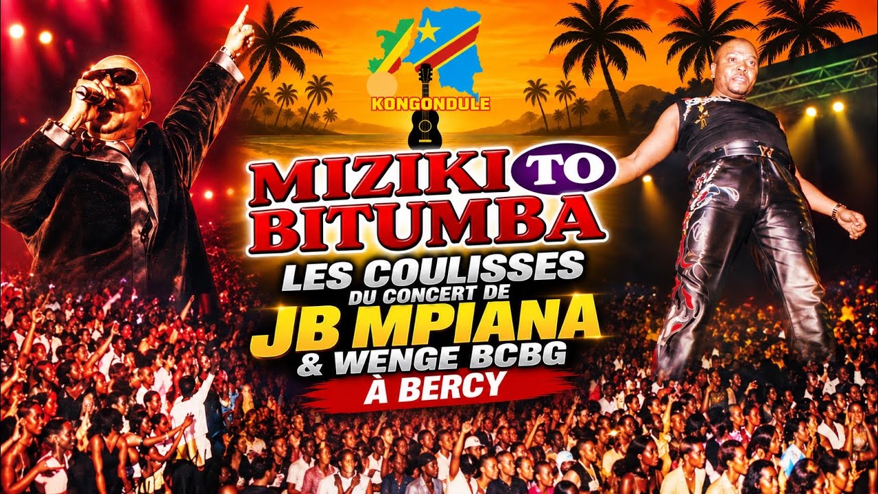 Les coulisses du concert de JB Mpiana & Wenge BCBG à Bercy (2001)
