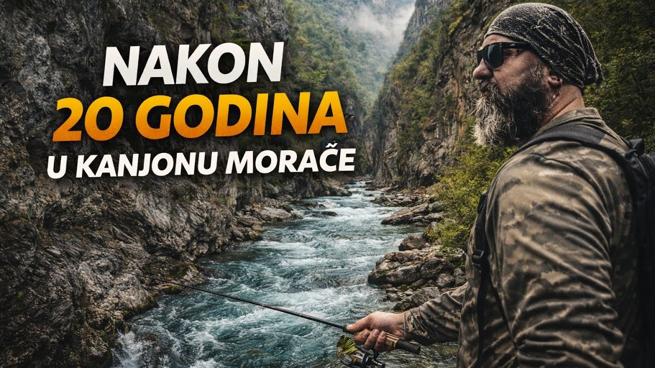 Nakon 20+ godina pecanje na zaraslim obalama Morače 