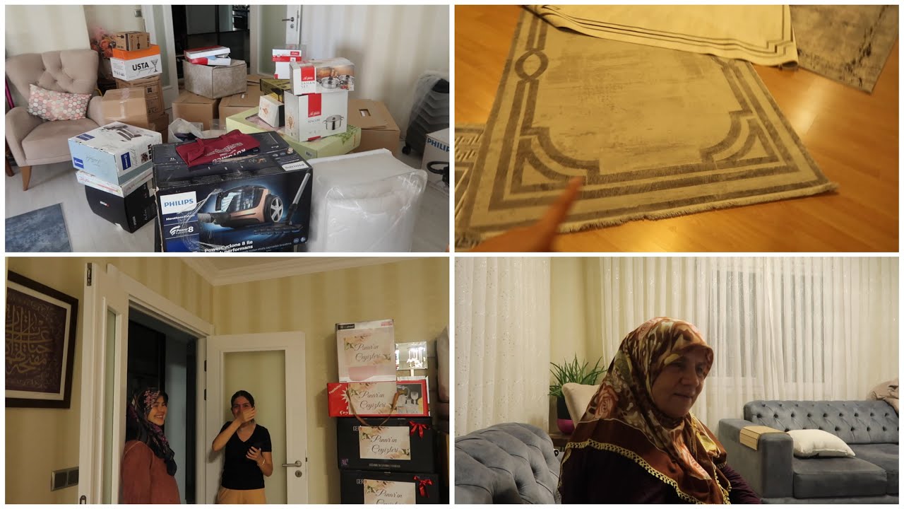 ÇEYİZLERİMİ HAZIRLADIM | AĞLADILAR | EVİMİZE HALI ALDIK | BABAANNEMİN DÜĞÜN ANILARI