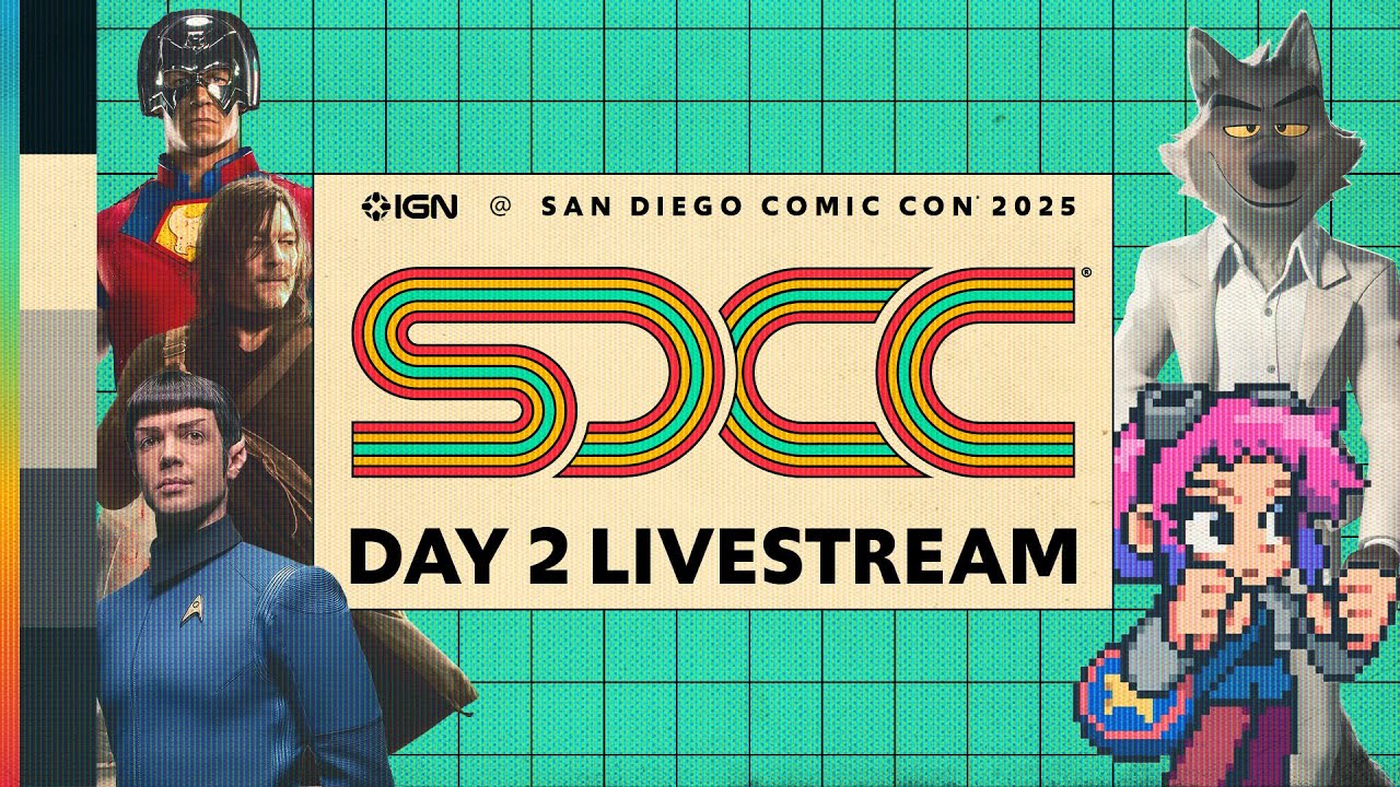 IGN at SDCC - Day 2 Livestream with Peacemaker, Scott Pilgrim EX, TWD: Daryl Dixon, and More