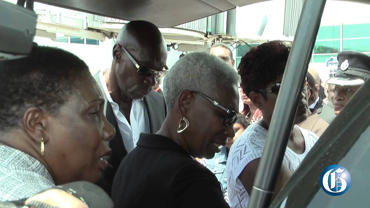 Roger Clarke's body arrives home