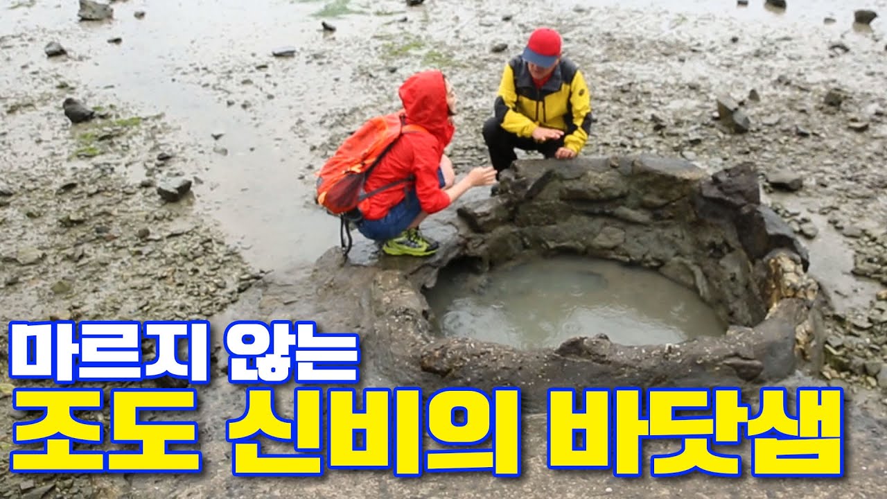 [가고싶은섬_조도] 마르지 않는 신비의 바다샘과 육동 수원지