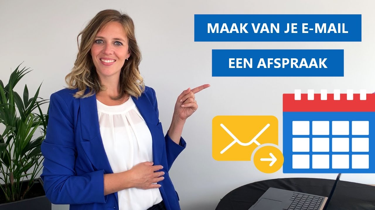 Outlook e-mail toevoegen aan agenda