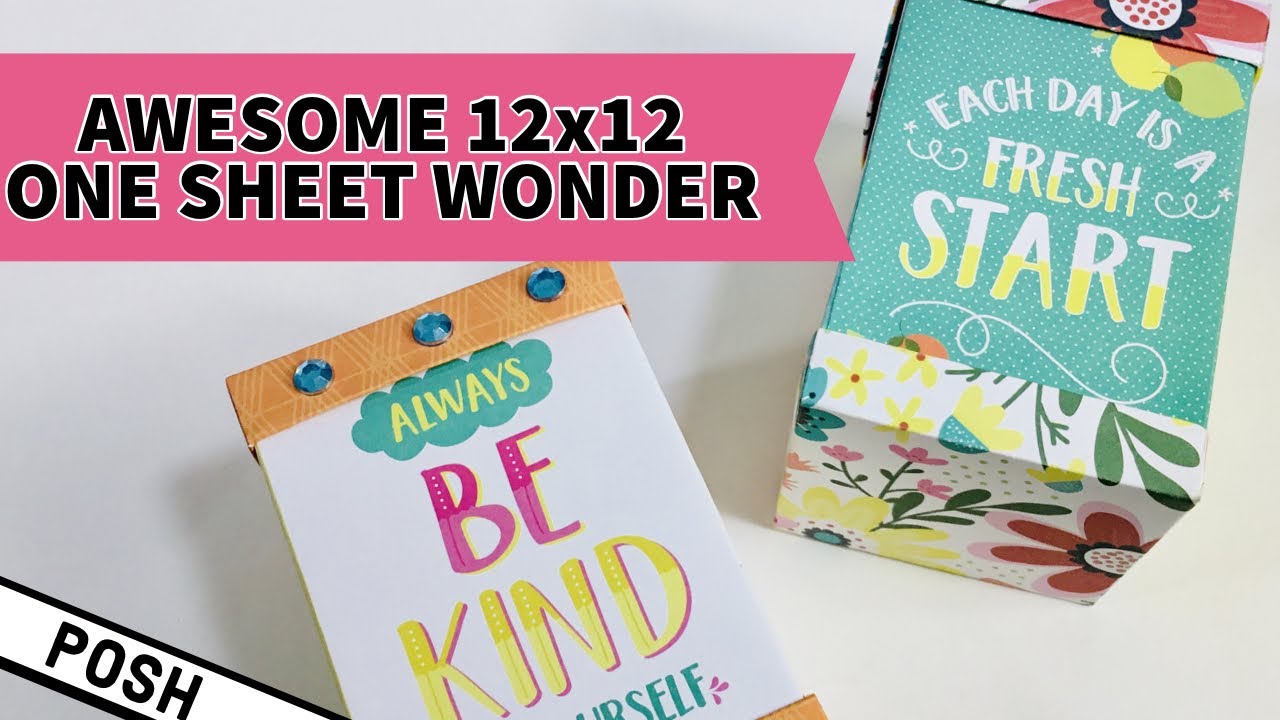 CHECK OUT THESE BOXES/ You WON’T BELIEVE How They Are Made/ Make Boxes and Lids From One 12x12 Paper