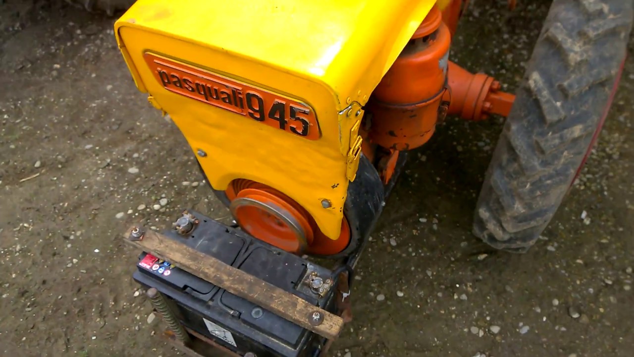 D.I.Y Electromotor original/PASQUALI 945 LDA 100 project