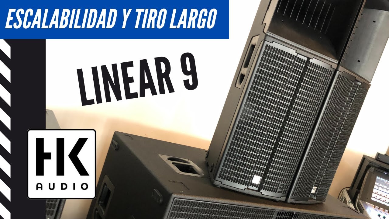 🔊 TIRO LARGO Y GRAN CALIDAD DE AUDIO CON  LINEAR 9 DE HK AUDIO!🔥 #linear9 #hkaudio