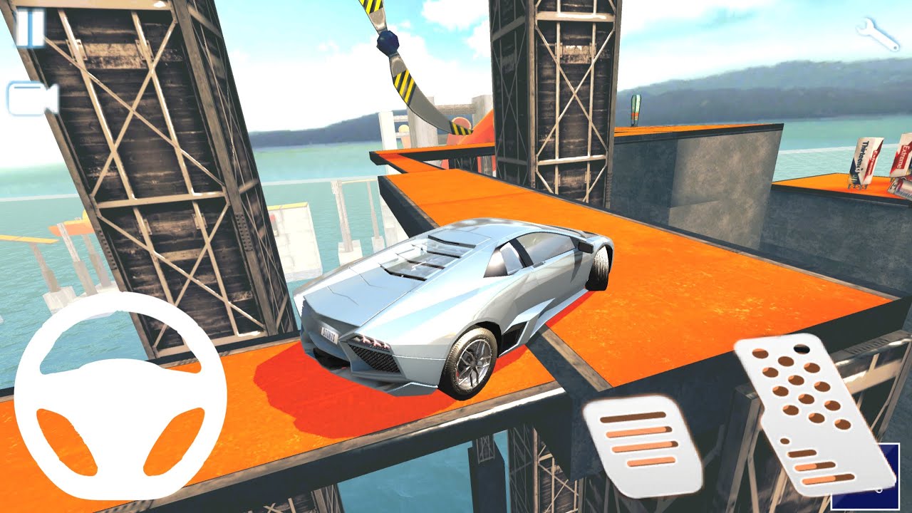 Car Stunt Races Mega Ramps 60fps Ultra Graphics Gameplay - Mega Stunts Car Race Game #9
