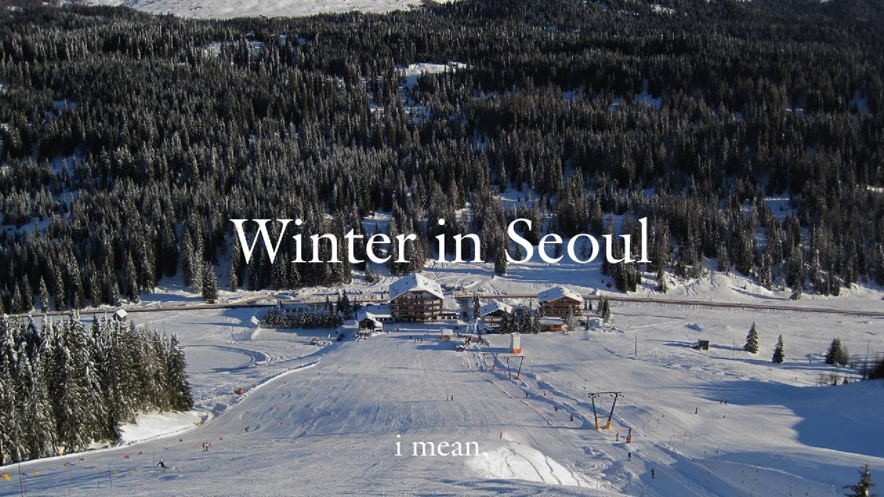 [playlist] pov: on the way to ski resort with your Korean crush | K-pop, Pop & R&B