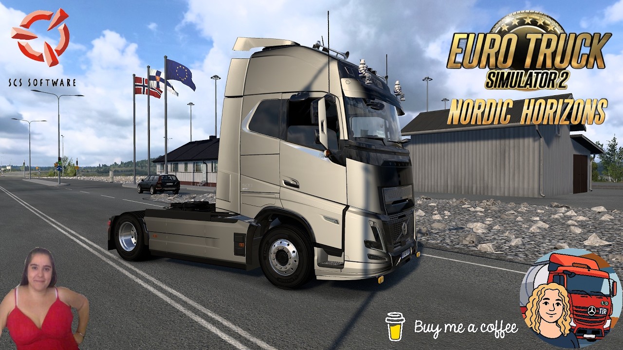 Euro Truck Simulator 2 (1.58) Volvo FH Series 6 by SCS Delivery Norway to Finland + DLC's & Mods