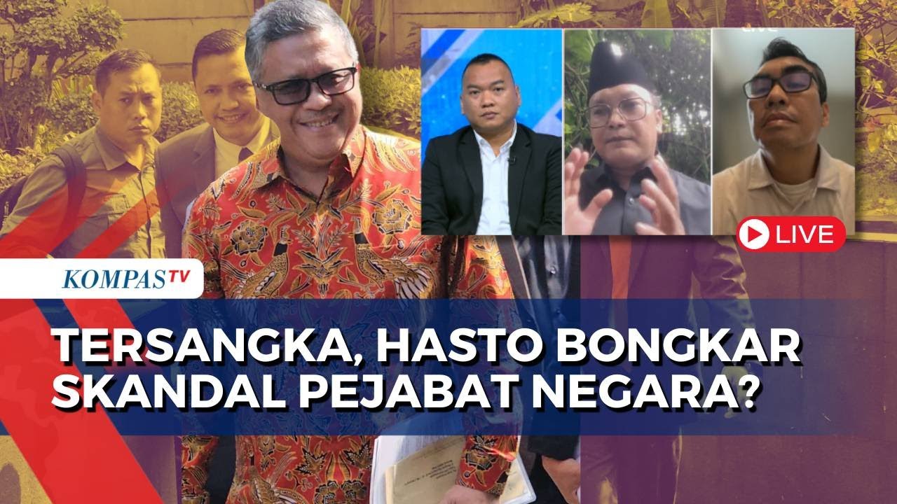 [FULL] Blak-Blakan! Hasto Jadi Tersangka KPK, PDIP Pegang 'Dokumen Penting' Skandal Korupsi Pejabat?
