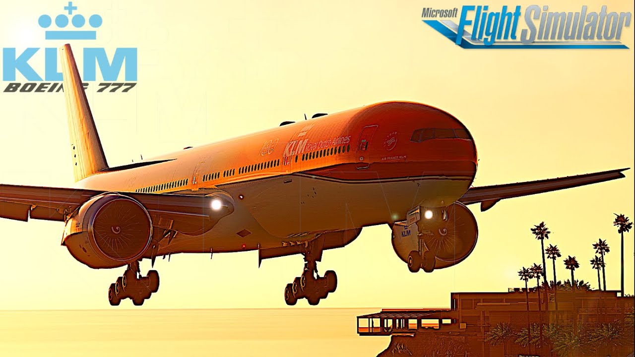 KLM B777-300ER | Paris ✈ St. Maarten | MSFS | Full Flight