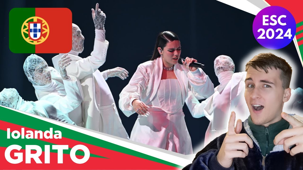 Grito -  iolanda Reaction Portugal Eurovision 2024