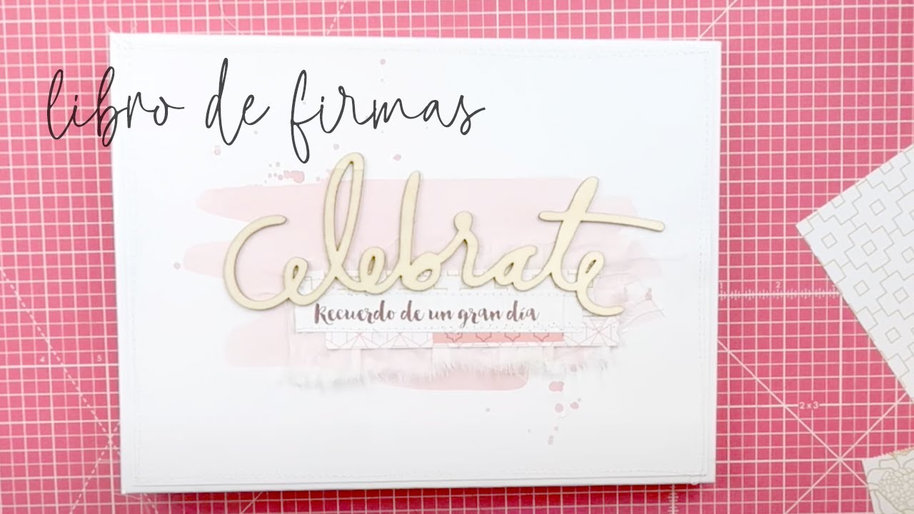 Haz un libro de firmas | Tutorial Scrapbooking
