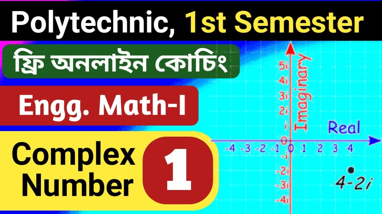 Complex Number 01 | Polytechnic 1st Semester Math Class | NatiTute