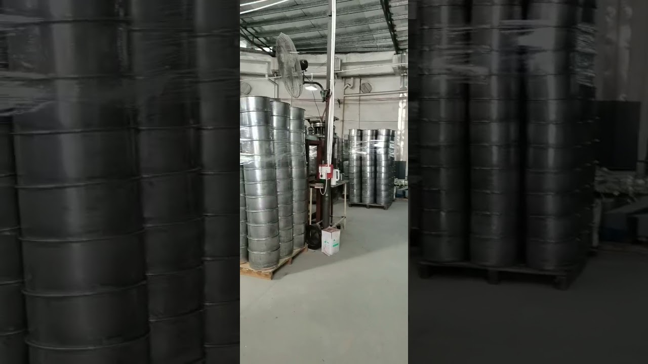 factory product production line process 1 (Storage of pot materials in the factory)