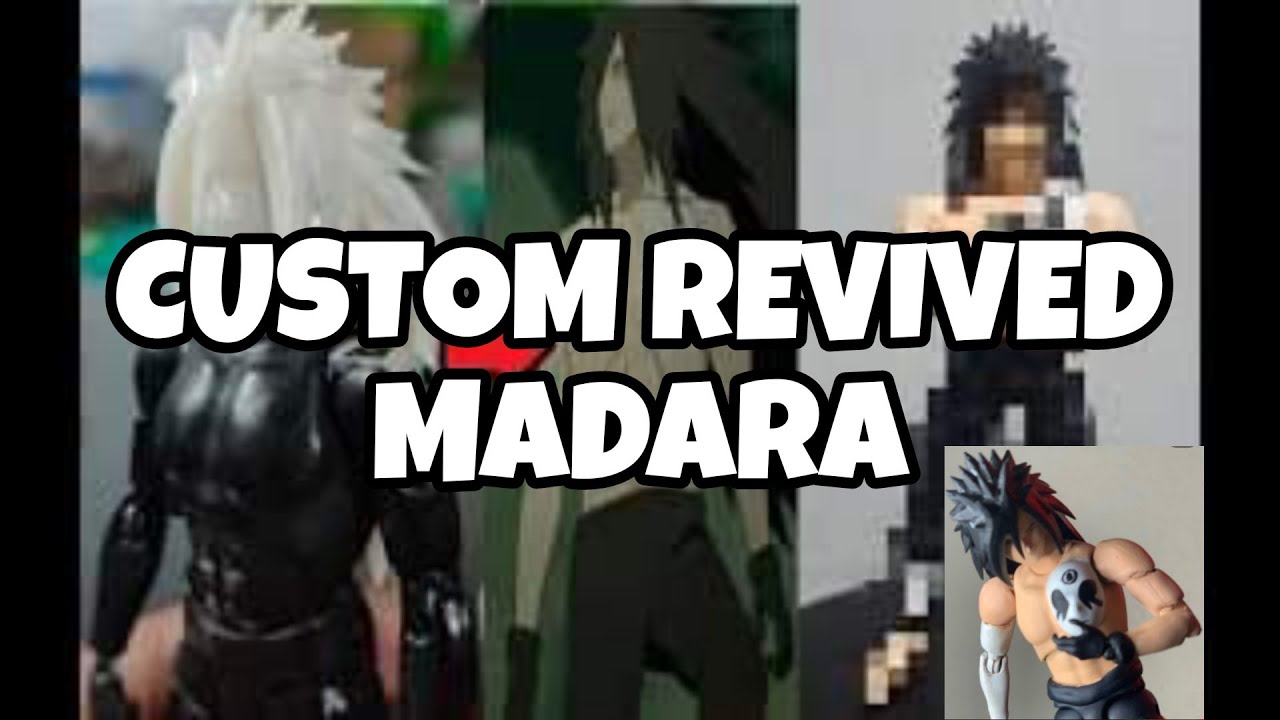 SHF 4th great ninja war MADARA custom from Shf body kun