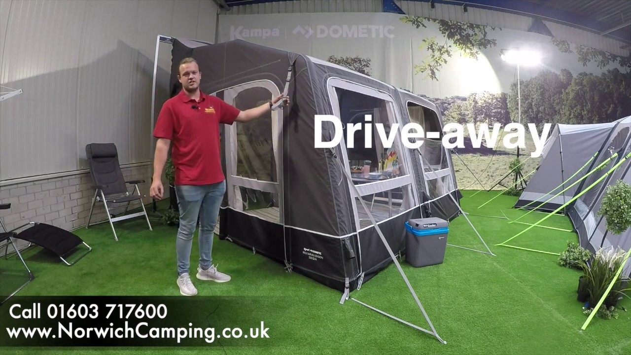 Kampa Dometic Motor Rally Air Driveaway 330 All Season Awning 2020 Review