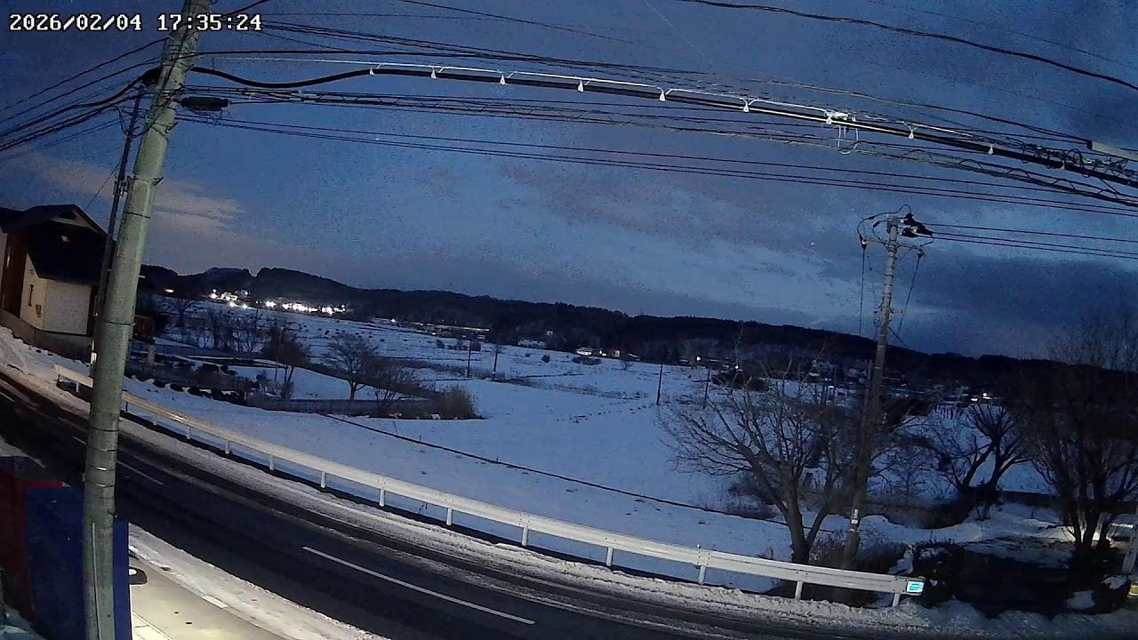 青森県十和田市相坂ライブカメラ Aomori Towada Live camera.world.cam
