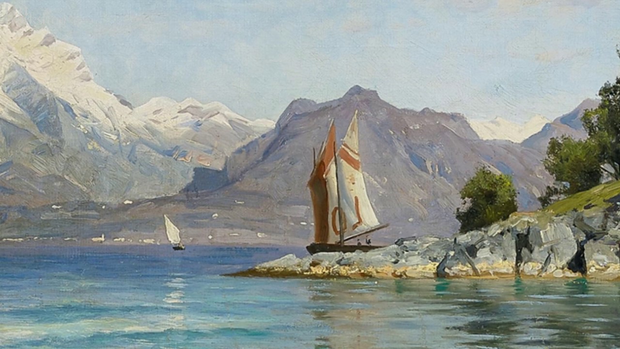 Peder Mørk Mønsted (1859-1941) - Danish Realist Painter